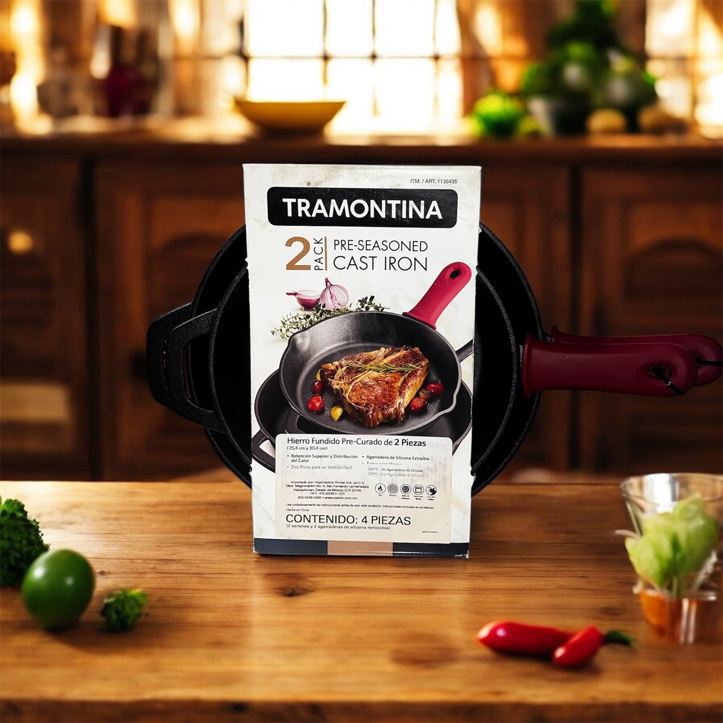 Sartenes de hierro fundido