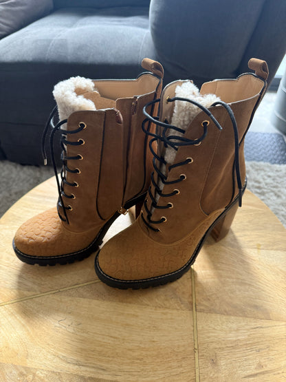 Botas Coach color miel