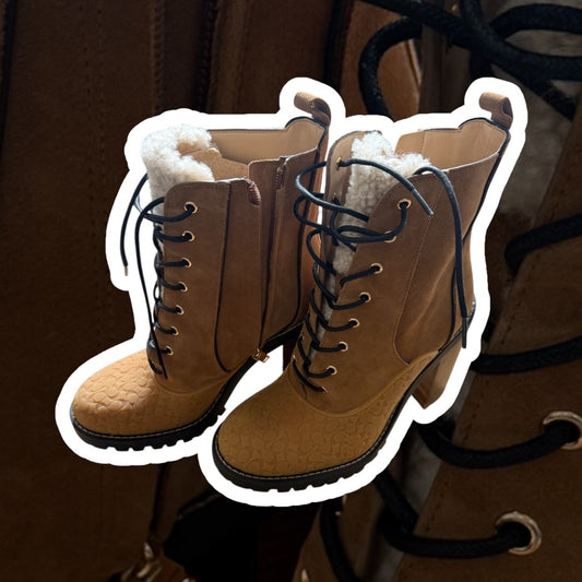 Botas Coach color miel