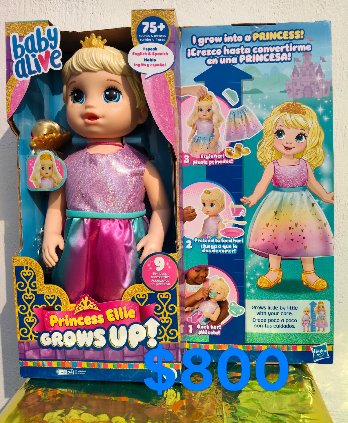Baby Alive Grow Up Princesa