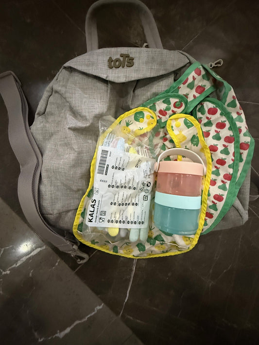 Pañalera y accesorios