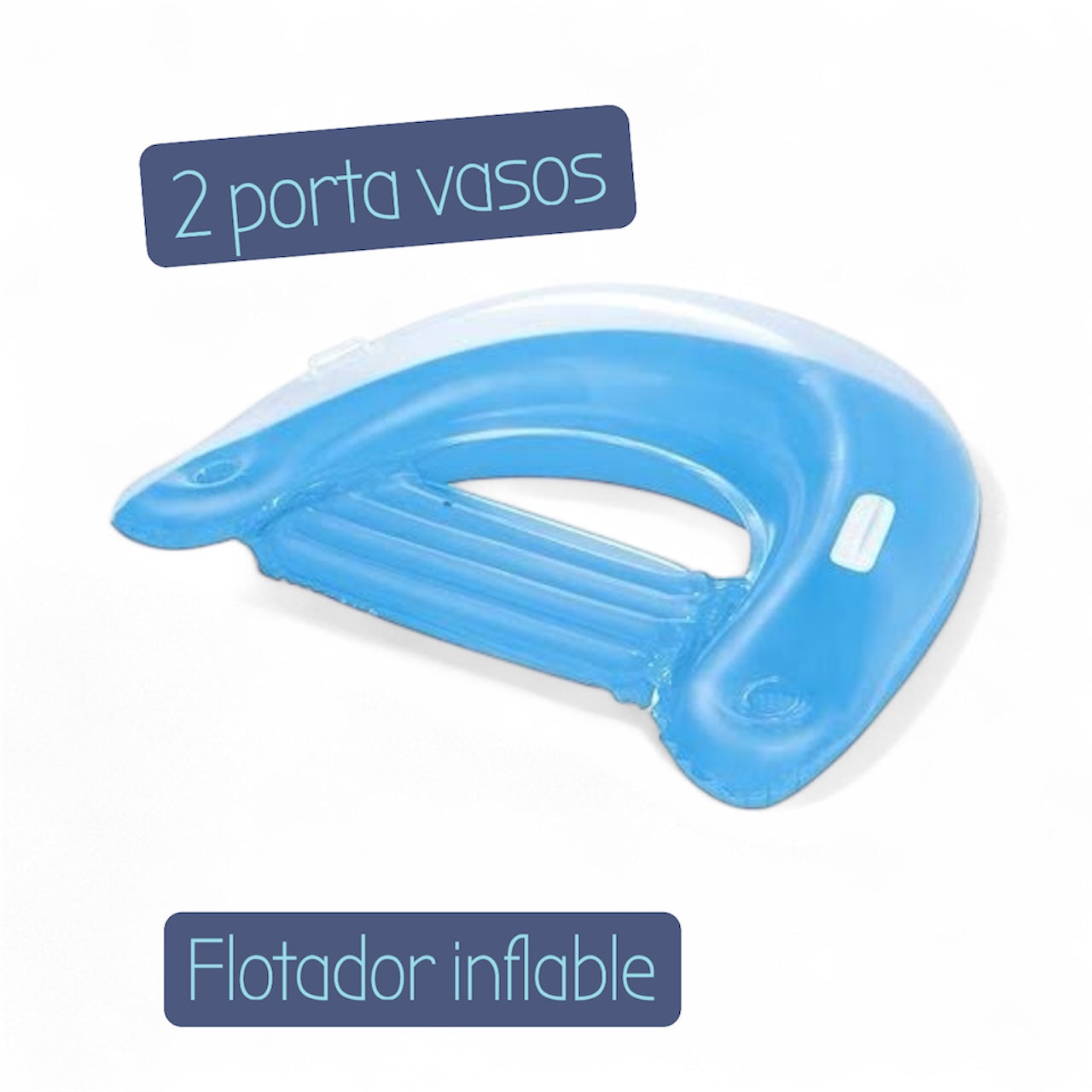 Flotador inflable (lounge chair) para piscina