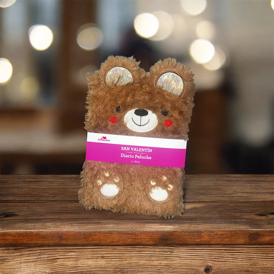Diario peluche oso