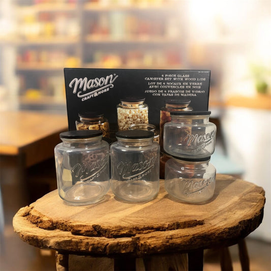 Frascos herméticos Mason