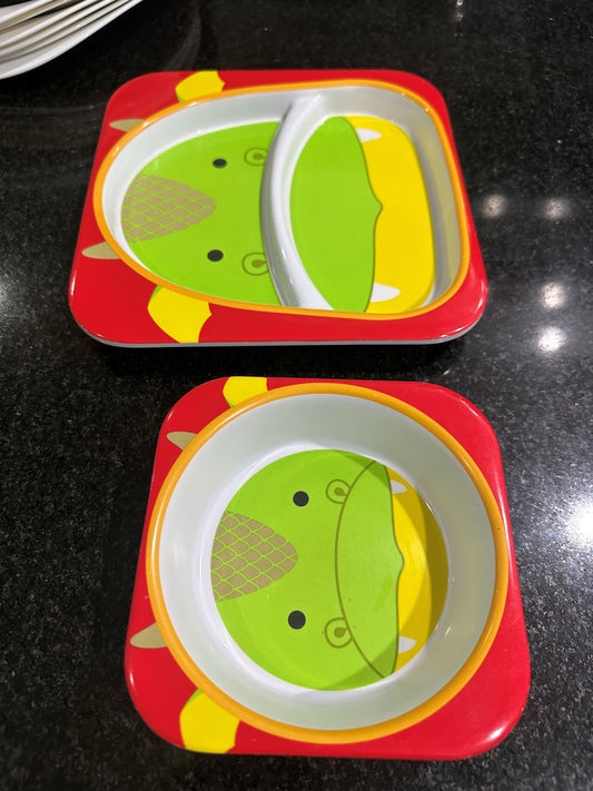 Set de platos para bebé