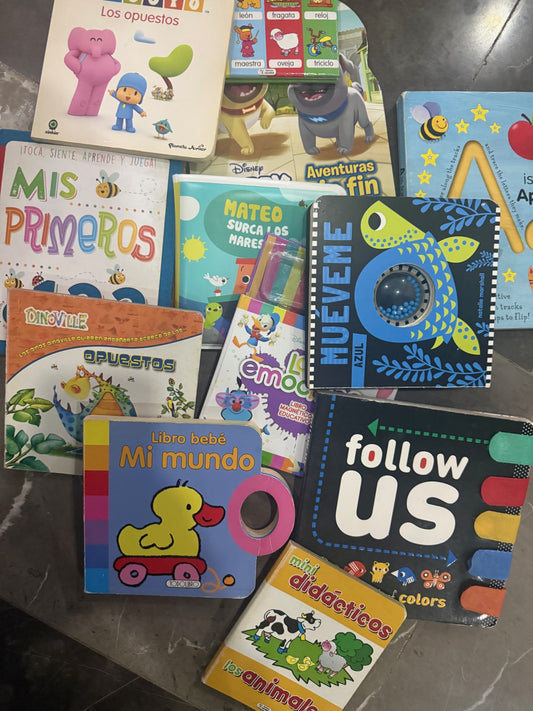 Libros para bebés y toddlers